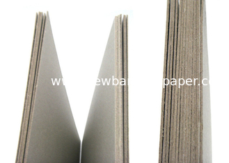 China Environmently Mixed Pulp Uncoated Grey Cardboard for book cover supplier